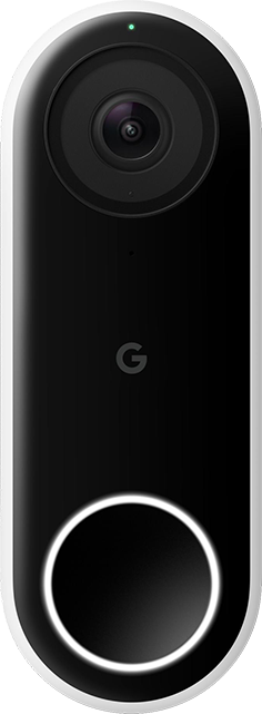 Google Nest Hello Doorbell - Black & White